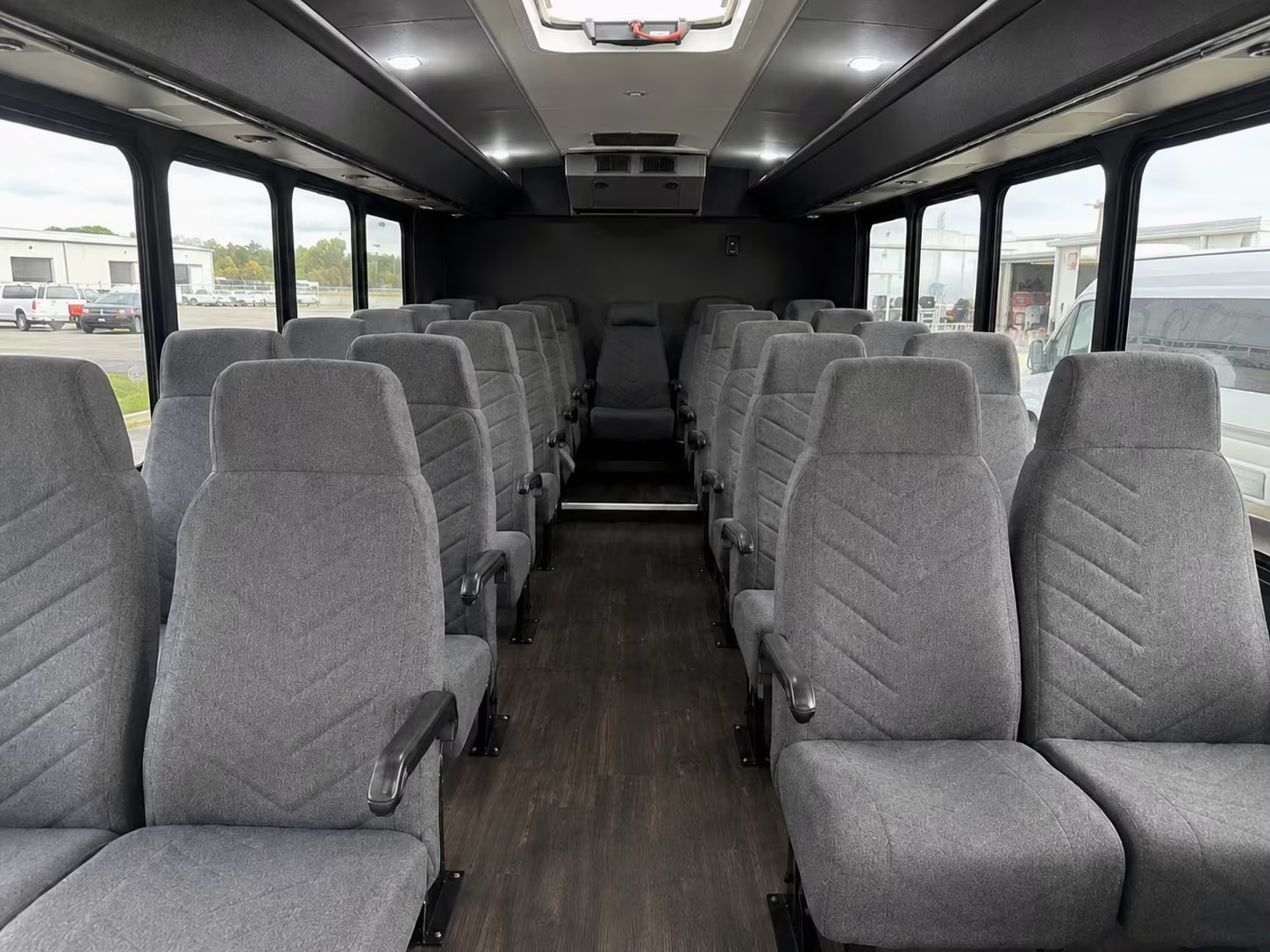 18 passenger minibus inside