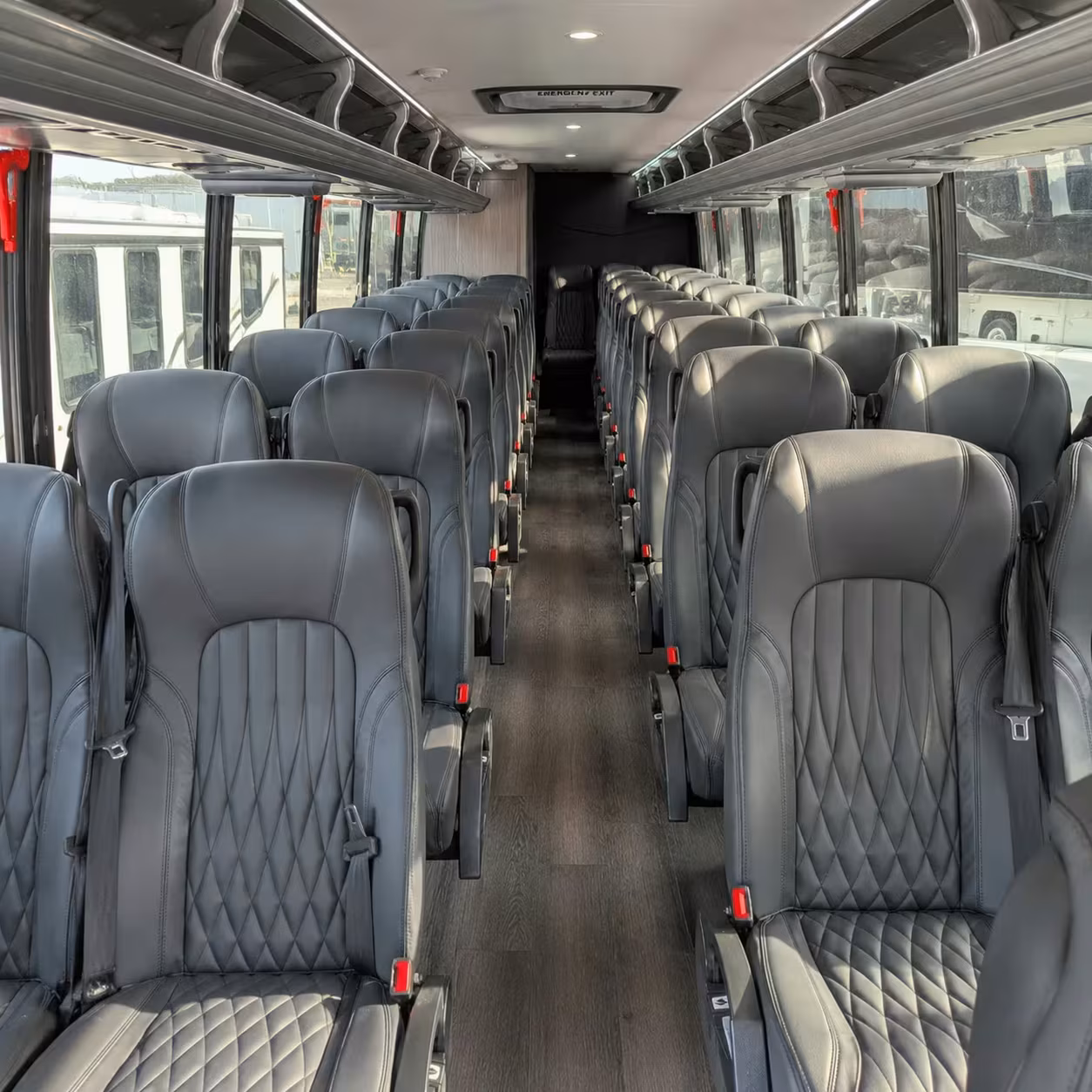 25 passenger minibus inside