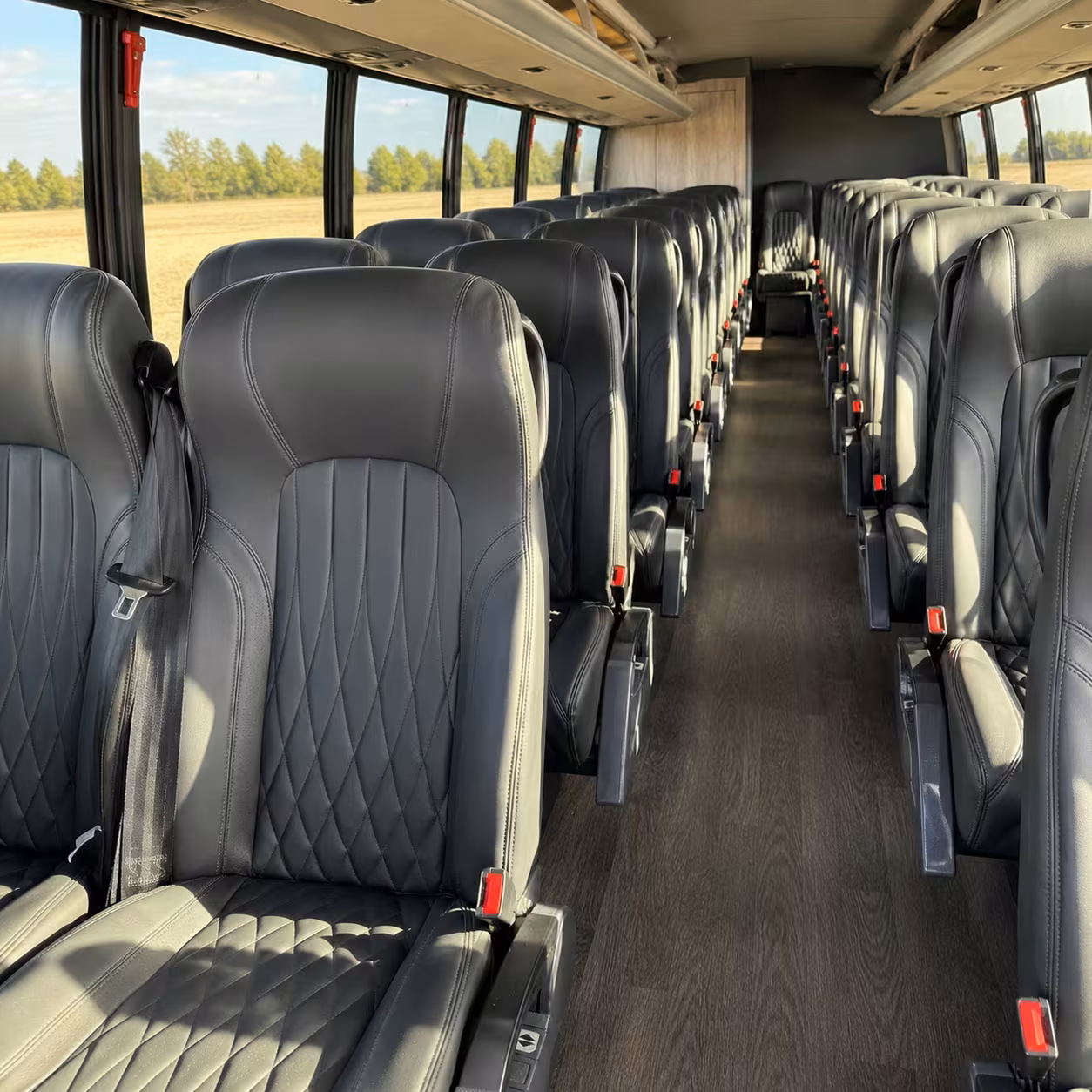 35 passenger minibus inside