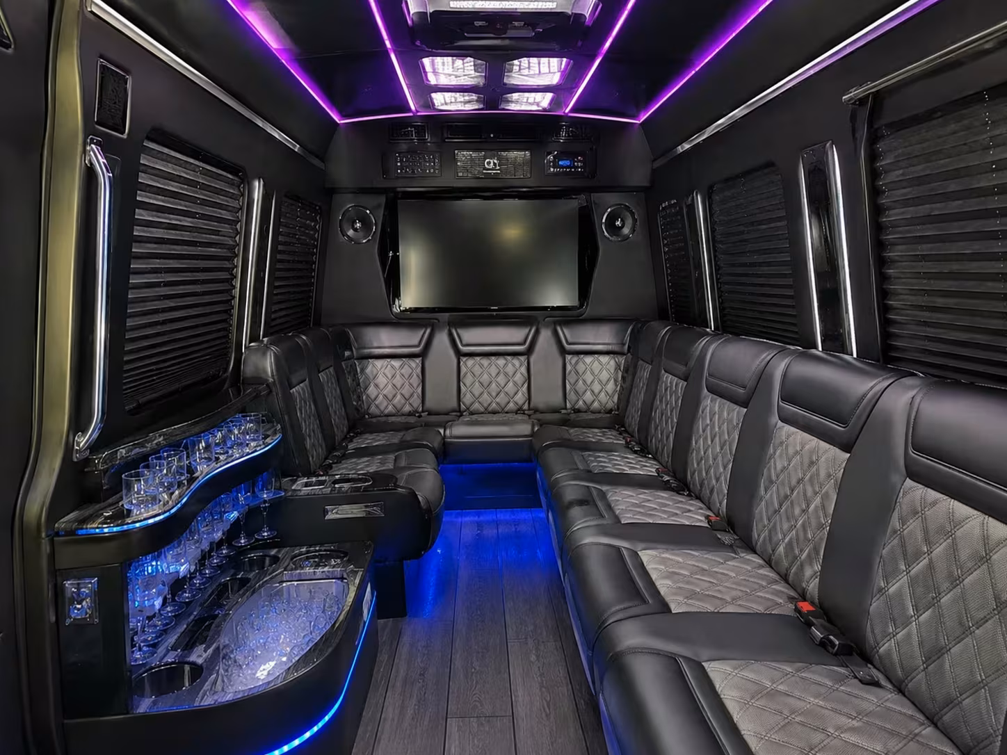 corporate transportation from san ramon to sharks and stanford games
