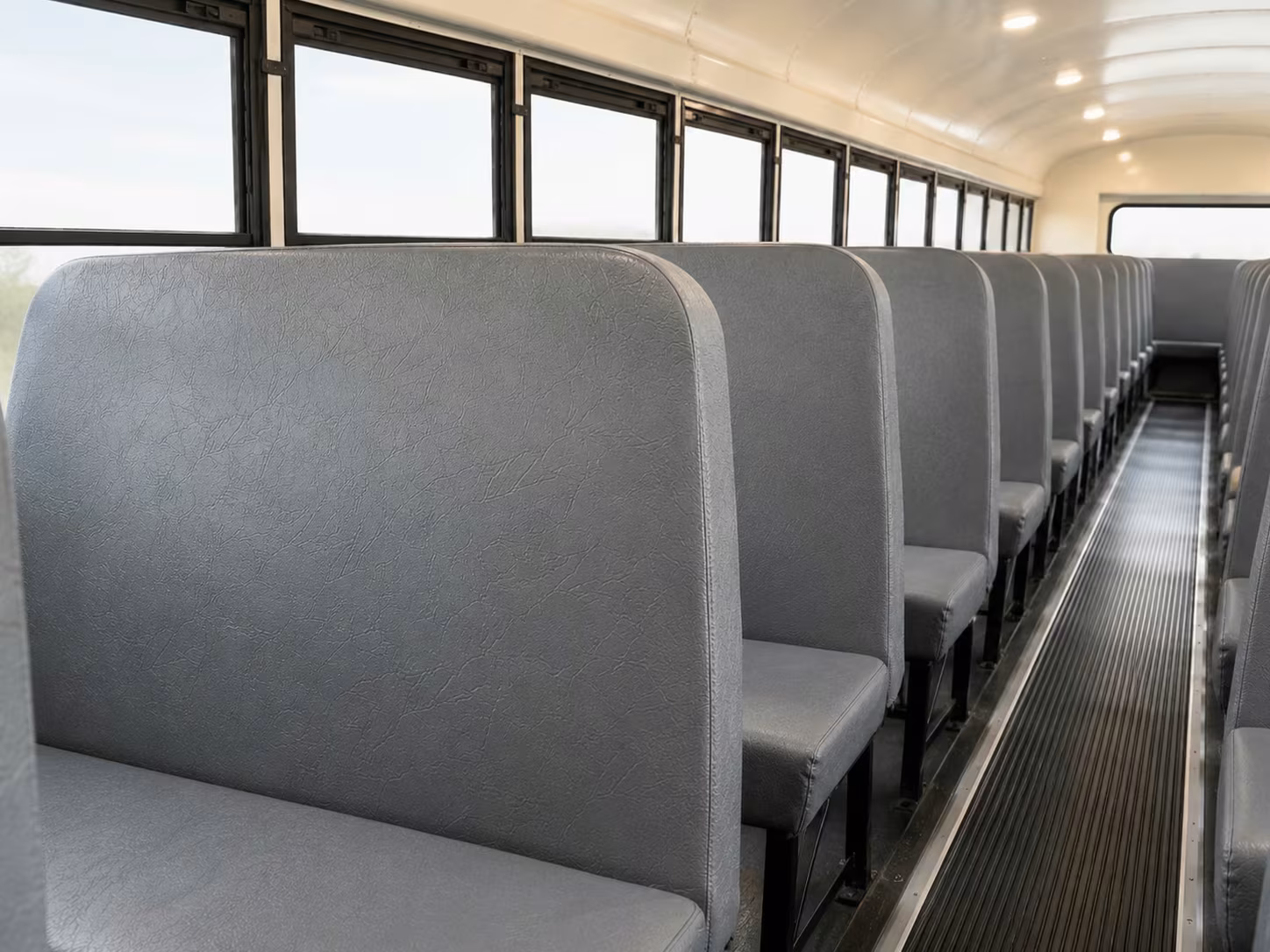 school bus interior