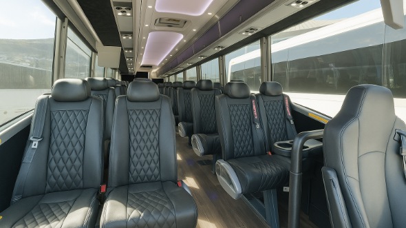 18 passenger minibus interior san ramon