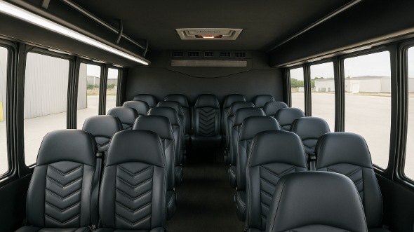 20 passenger minibus interior san ramon