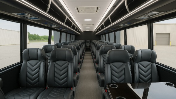 35 passenger minibus interior
