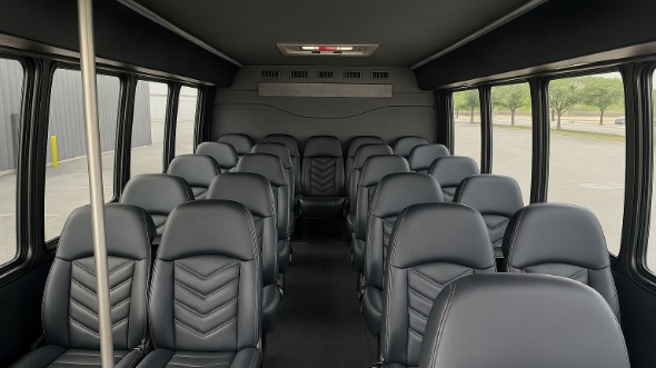 san ramon 20 passenger minibus inside