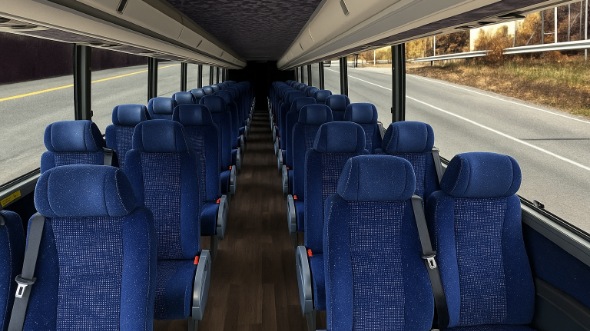 san ramon 35 passenger minibus inside
