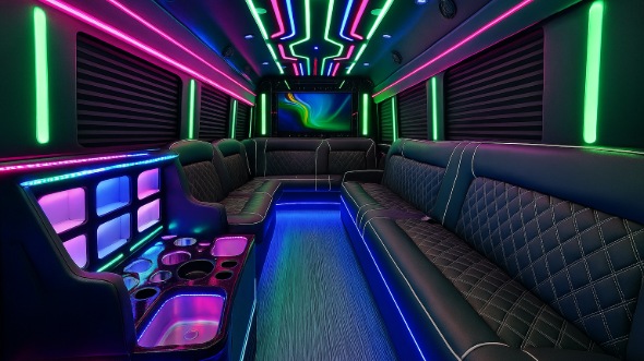 san ramon party bus rental inside